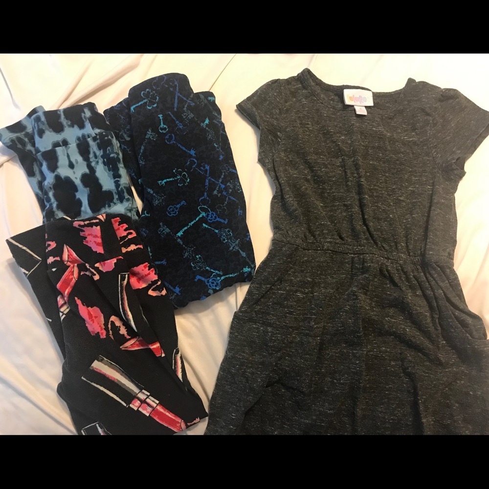 Girls Lularoe size S/M 6